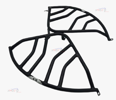 JAWA PERAK SADDLE STAY IN STAINLESS STEEL BLACK POWDER COATED